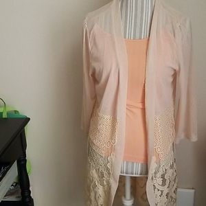 Forgotten grace wrap, 3/4 sleeves, sz L
